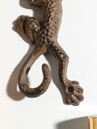 Крючок настенный «Ящерка», ключница декоративная, чугун, 18.8×10×4 см - Фото 3