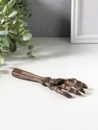Фигурка - открывашка «Костлявая рука», чугун, чесалка, 16.5×6.8×1.5 см  (артикул 10896834)  большой выбор товаров оптом и в розницу по низким ценам с доставкой