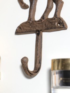 Крючок настенный «Олень - Серебряное копытце», ключница декоративная, чугун, 9.6×20.5×3.5 см - Фото 3