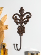 Крючок настенный «Королевский вензель», ключница декоративная, чугун, 25.5×14.3×5.6 см - Фото 2