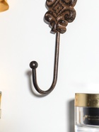 Крючок настенный «Королевский вензель», ключница декоративная, чугун, 25.5×14.3×5.6 см  (артикул 10896837)  большой выбор товаров оптом и в розницу по низким ценам с доставкой