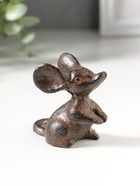 Фигурка чугун «Маленькая мышка», 7×5×6.5 см  (артикул 10896839)  большой выбор товаров оптом и в розницу по низким ценам с доставкой