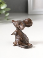 Фигурка чугун «Маленькая мышка», 7×5×6.5 см  (артикул 10896839)  большой выбор товаров оптом и в розницу по низким ценам с доставкой