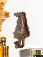 Крючок настенный «Охотничья собака», ключница декоративная, чугун, 4.8×13.5×3.5 см - Фото 4