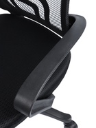 Кресло офисное для оператора «Клик Мебель», сетка, с подлокотниками, на колёсиках, цвет чёрный - Фото 8