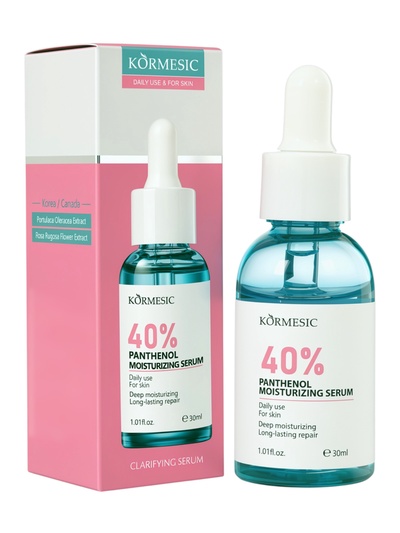 Увлажняющая сыворотка KORMESIC с пантенолом 40% , 30 мл
