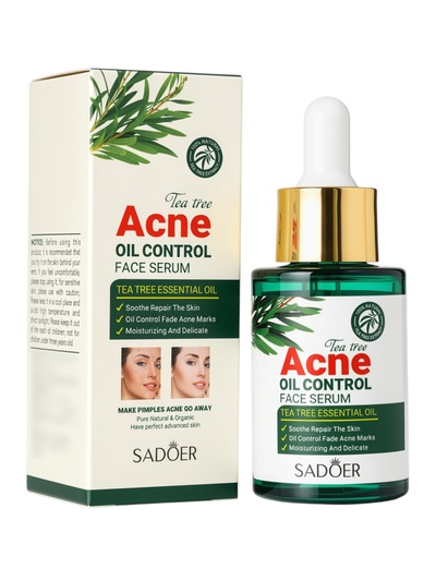 Сыворотка для лица Sadoer с маслом чайного дерева, 30 мл