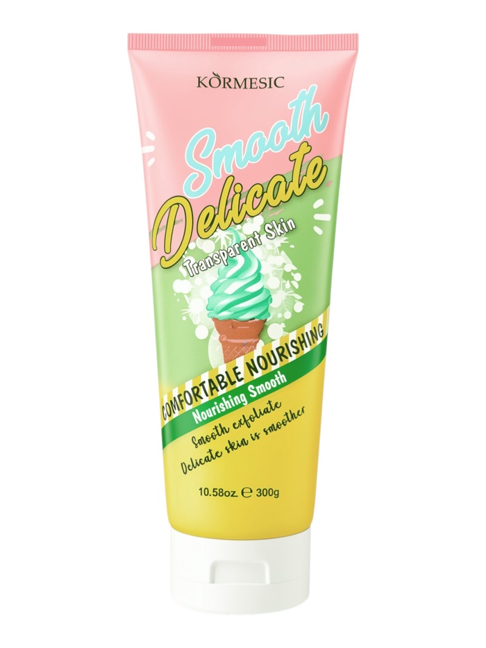 Шелковистый скраб для тела с экстрактом алоэ вера, 300 г - Фото 1