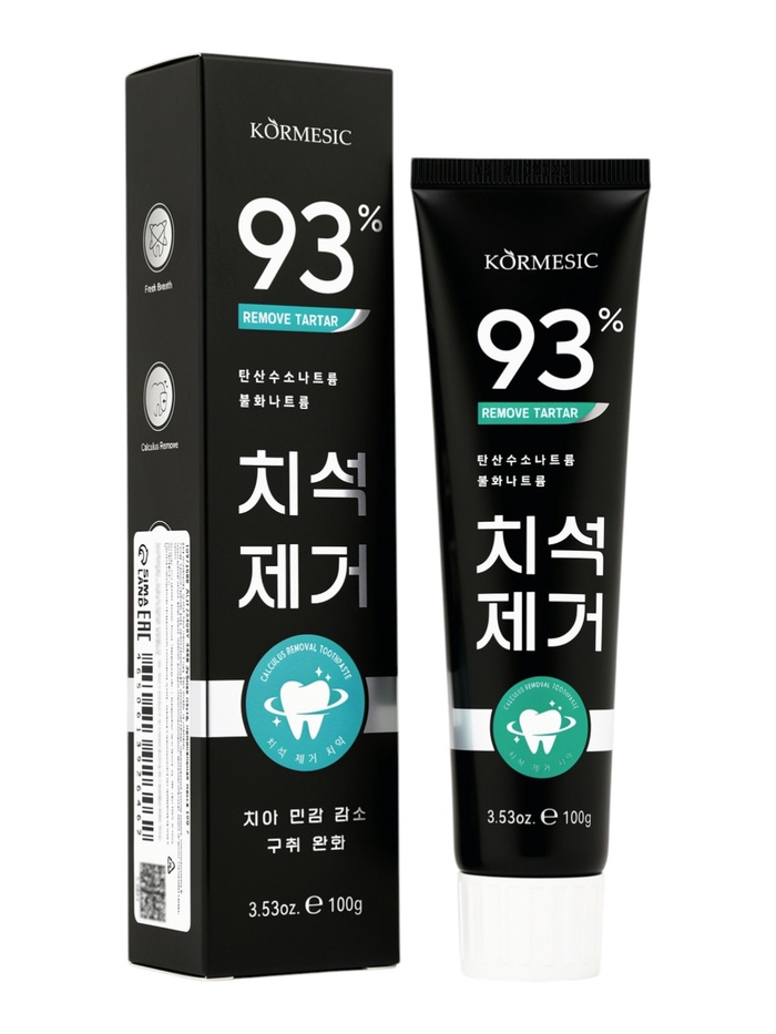 Зубная паста KORMESIC удаление зубного камня, 100 г - Фото 1