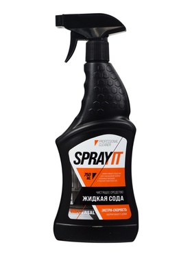 Чистящее средство жидкая сода SPRAYIT, для кухонных фасадов и других поверхностей, 750 мл  (артикул 11003275)  большой выбор товаров оптом и в розницу по низким ценам с доставкой