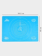 УЦЕНКА Коврик с разметкой «Эрме» 64.5×45 см, цвета МИКС - Фото 2