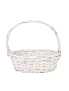 УЦЕНКА Набор корзин овальные 3 шт., L: 40×32 см, Н14 см, Н с ручкой 37 смM: 34×26×12Hх33HHS: 29×21×1 - Фото 6