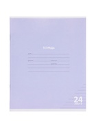 Комплект тетрадей из 10 штук. 24 листа в линейку КПК «Пастель», 5 видов - фото 809616029
