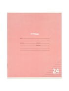 Комплект тетрадей из 10 штук. 24 листа в линейку КПК «Пастель», 5 видов - Фото 5