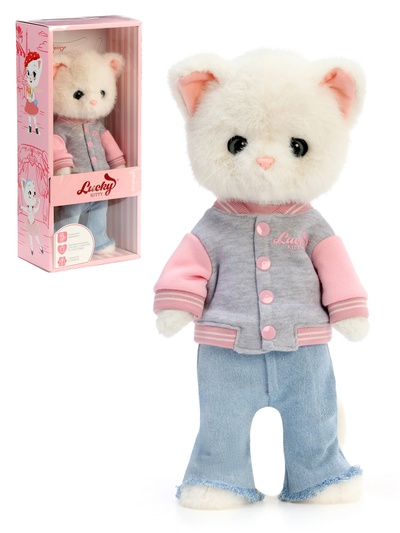 Мягкая игрушка «Lucky Sophie: Городской шик», с каркасом, 37 см