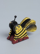 УЦЕНКА Салфетница «Пчёлка» 10×5×9 см, дерево - Фото 4