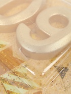 УЦЕНКА Свеча в торт юбилейная «Грань» (набор 2 в 1), цифра 60, золотой металлик, 6.5 см - Фото 4