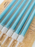 УЦЕНКА Свечи в торт «Ройс», 6 шт., высокие, 13 см, небесно-голубой металлик - Фото 4