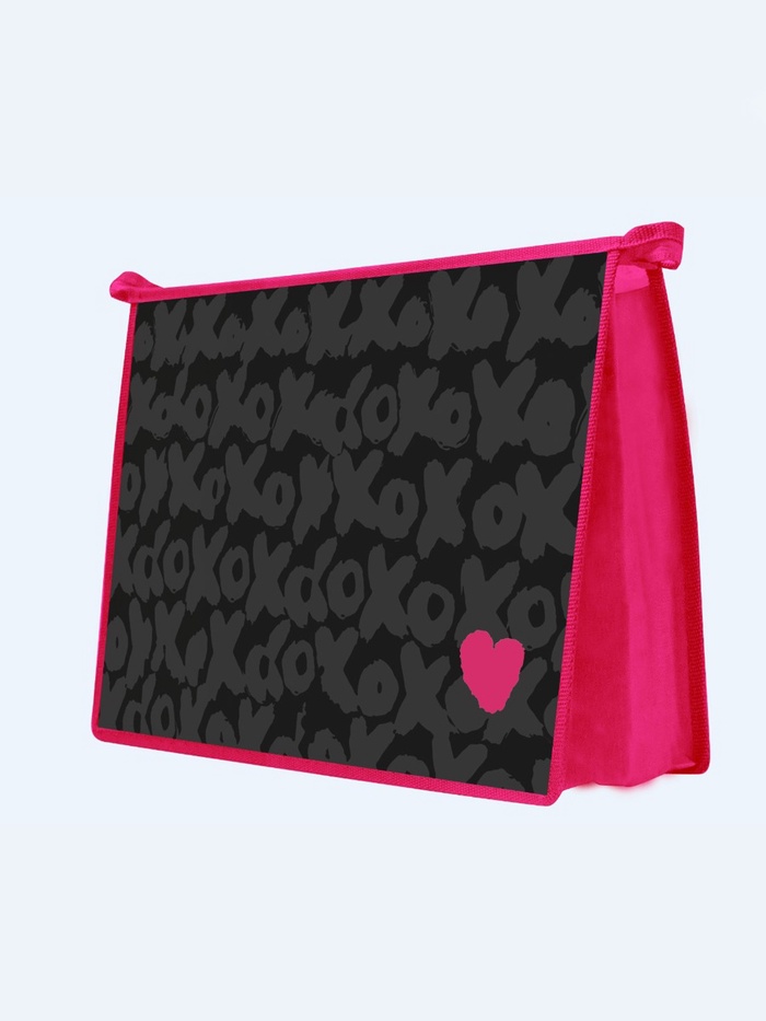 Папка д/тетрадей А4 молния сверху лам. картон 