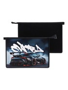 Папка для тетрадей А4 «Спортивное авто», молния сверху, ламинированный картон - Фото 1