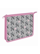 Папка для тетрадей А5 Bubble heart, молния сверху, пластик, 230×190×50  (артикул 10967808)  большой выбор товаров оптом и в розницу по низким ценам с доставкой