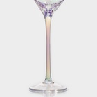 УЦЕНКА Набор бокалов для шампанского 6 шт "Дарио" 180 мл, 7х27,5 см, перламутр - Фото 3