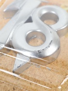 УЦЕНКА Свеча в торт «Грань», цифра 18, серебро - Фото 4