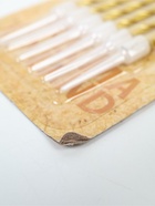 УЦЕНКА Свечи в торт «Металлик», 14 см, 6 шт. с подставкой, золотистые - Фото 4