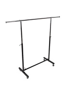 УЦЕНКА Вешало П-образное, чёрное 90-170×44×75-150 см - Фото 2