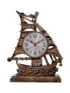 УЦЕНКА Часы - будильник настольные «Клипер», дискретный ход, циферблат d-7.5 см, 17×21.5 см - Фото 1