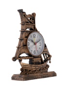 УЦЕНКА Часы - будильник настольные «Клипер», дискретный ход, циферблат d-7.5 см, 17×21.5 см - Фото 2