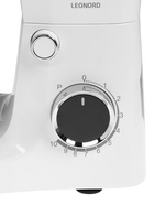 УЦЕНКА Миксер планетарный Leonord LE-1778, 1500 Вт, 10 скоростей, 3 насадки, чаша 3 л, белый 1095171 - Фото 3