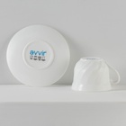 УЦЕНКА Чайный сервиз Avvir «Дива», 12 предметов: 6 чашек 200 мл, 6 блюдец, стеклокерамика, белый - Фото 5