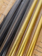 УЦЕНКА Свечи в торт «Ройс», 6 шт., высокие, 13 см, чёрные и золотые - Фото 4