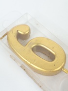 УЦЕНКА Свеча в торт на шпажке, цифра 6, золотой, 4.5×2.5 см - Фото 5