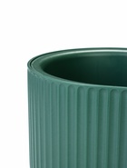 Кашпо для цветов «Рамона», 6 л, 38×18×16.5 см, пластиковое, со вставкой, цвет нефрит - Фото 3