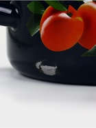 Кастрюля эмалированная, 1 л, с крышкой, индукция, деколь МИКС - Фото 2