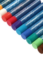 Пастель масляная 12 цветов ЗХК «Сонет», 10/69, круглая - Фото 17