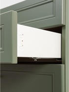 Комод напольный «Марион 16.249», 801×369×1066 мм, цвет дымчатый зеленый / олива шагрень - Фото 5