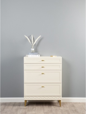 Комод напольный «Марион 16.249», 801×369×1066 мм, цвет слоновая кость