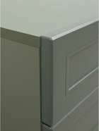 Комод напольный «Марион 16.256», 1601×369×788 мм, цвет дымчатый зеленый / олива шагрень - Фото 6