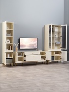 Гостиная «Марион», 3 предмета, компоновка 2, цвет слоновая кость - Фото 4