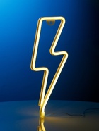 УЦЕНКА Неоновая вывеска «Молния», 34×13 см, AAx3+USB, свечение тёплое белое - Фото 5