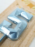 УЦЕНКА Свеча в торт на шпажке «Алмаз», цифра 5, голубая, 5 см - Фото 5