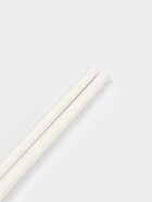 Палочки для суши, 5 пар, 24.5 см, керамика, белые - Фото 3