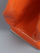 УЦЕНКА Салфетница "Цветок" керамика, цв. оранжевый, 12х5х10 см - Фото 12