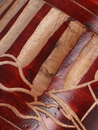 УЦЕНКА Сувенирный музыкальный инструмент "Барабан Джембе Узоры" 30х15х15 см МИКС - Фото 11