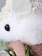 УЦЕНКА Декор «Белый олень в бусинках» 29×16×8 см - Фото 5