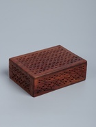 УЦЕНКА Шкатулка резная "Холи" 18х13х6 см, дерево шишам - Фото 2