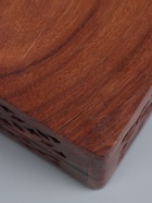 УЦЕНКА Шкатулка резная "Холи" 18х13х6 см, дерево шишам - Фото 8